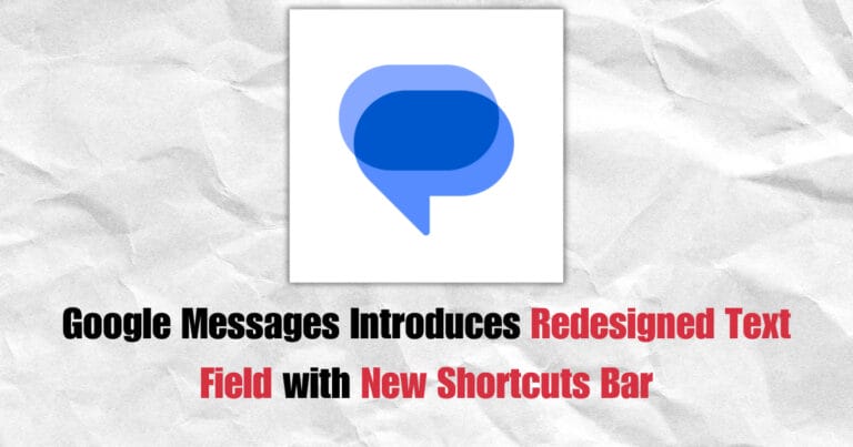 Google Messages Introduces Redesigned Text Field with New Shortcuts Bar