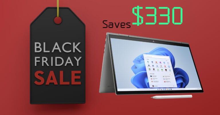 HP Envy x360 2023 Black Friday Deal Saves $330
